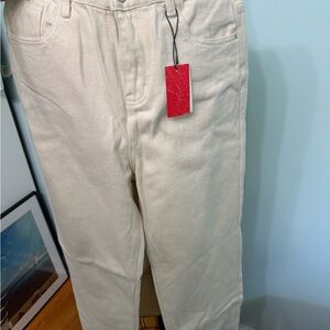 Cider Men's Corduroy Pants in Cream